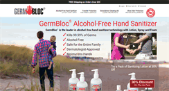 Desktop Screenshot of germbloc.com